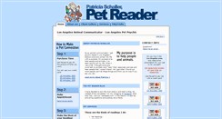 Desktop Screenshot of petreader.com