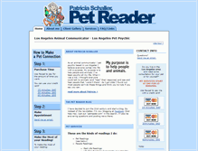 Tablet Screenshot of petreader.com